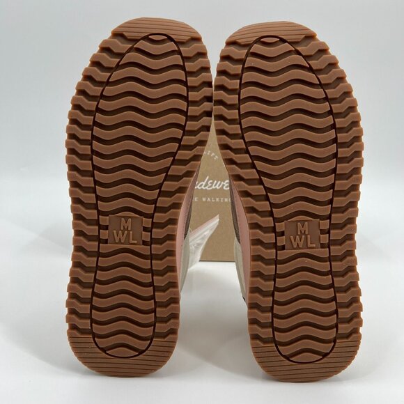 Madewell Women's Kickoff Trainer Sneakers Sherpa-Lined MWL Cloudlift sz 9.5 - Picture 11 of 11